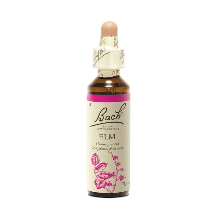 Fleur de Bach Elm Ulmus procera - flacon de 20 ml