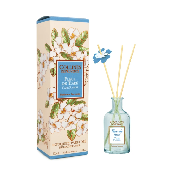 Bouquet parfumé Fleur de tiaré Collines de Provence - flacon de 100ml