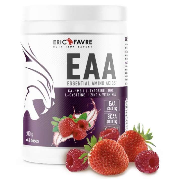 EAA saveur fruits rouges Eric Favre - pot de 500g