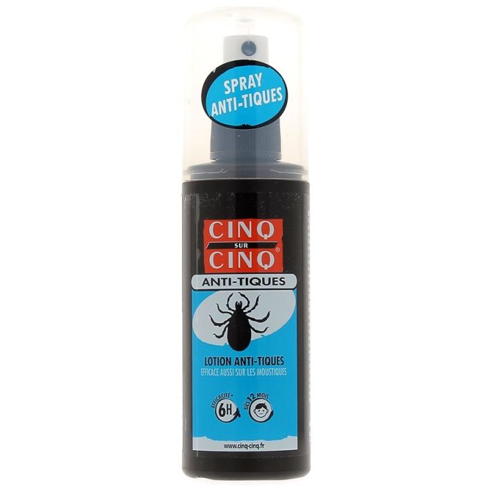Cinq sur Cinq Spray anti-tiques - spray de 100 ml