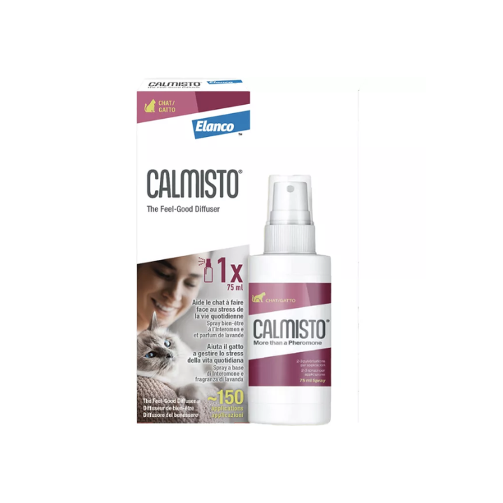 Calmisto spray bien-être pour chat Elanco - spray de 75ml