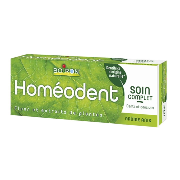 Homéodent soin complet dents et gencives goût anis Boiron - tube de 75 ml