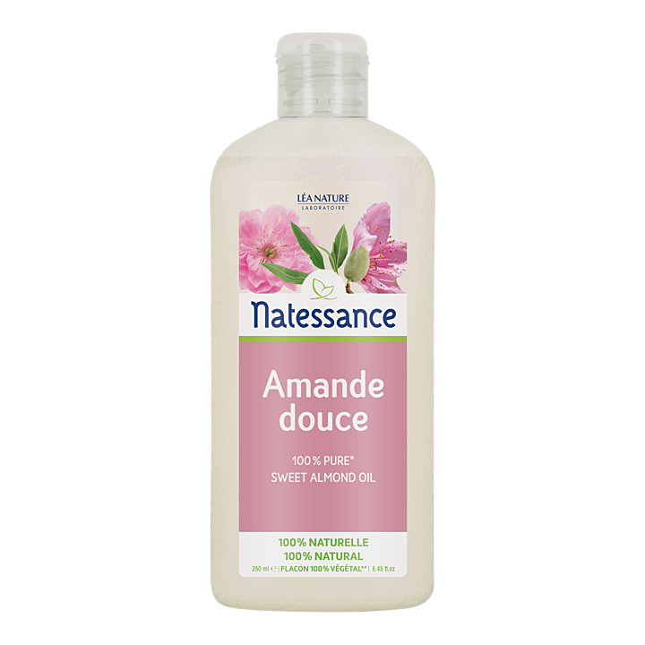Huile amande douce Natessance - flacon de 250ml