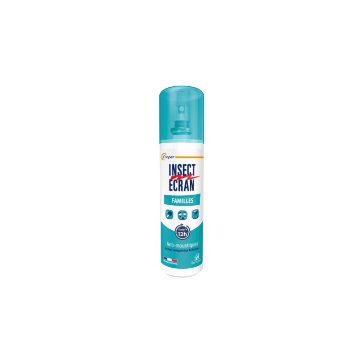 Spray répulsif anti-moustiques famille Insect écran - Spray 100 ml