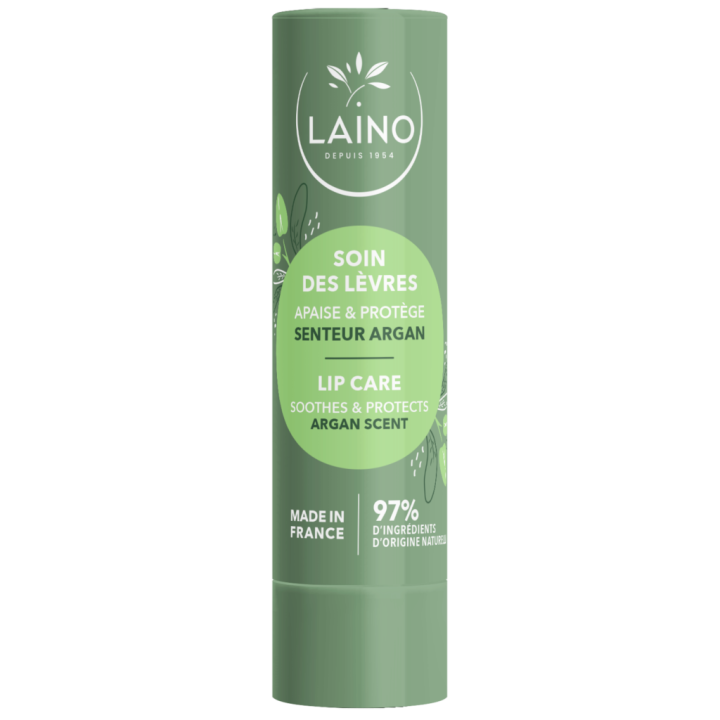Soin des lèvres parfum argan Laino - stick de 4g