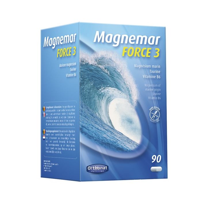 Magnemar force 3 Orthonat - boite de 90 gélules