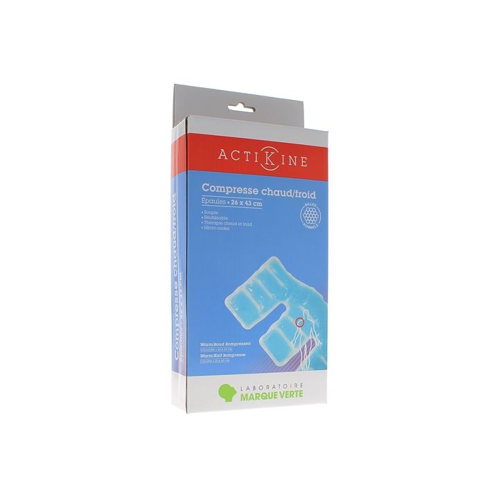 Compresse chaud / froid épaules 26 x 43 cm Marque verte - 1 compresse