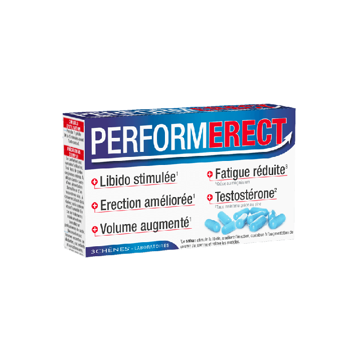 Perform erect Les 3 chênes - boite de 16 gélules