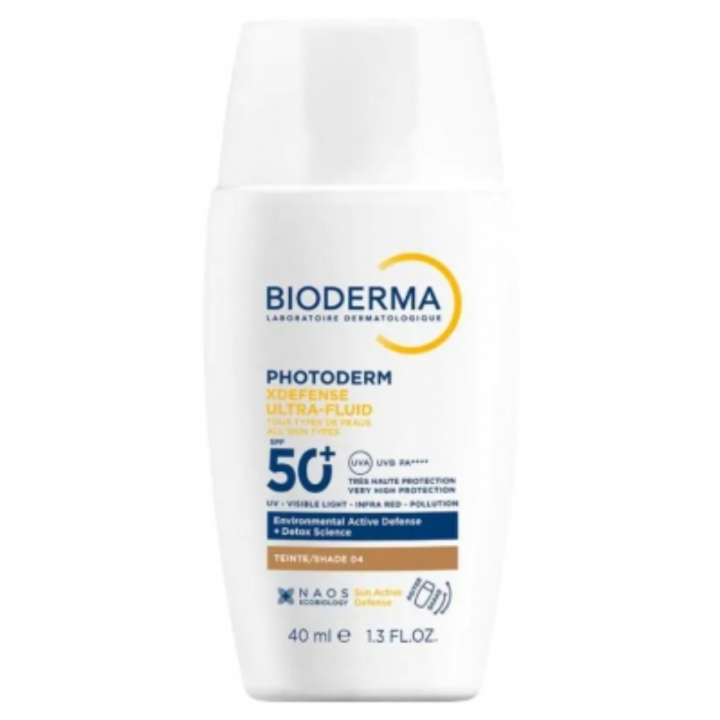 Photoderm Xdefense ultra-fluid teinte 4 Bioderma - flacon de 40ml