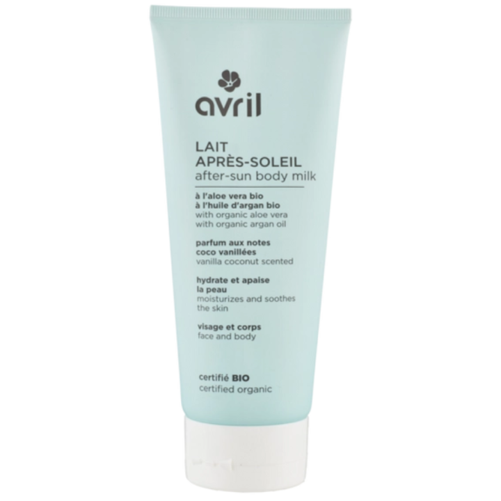 Lait après-soleil bio Avril - tube de 200ml