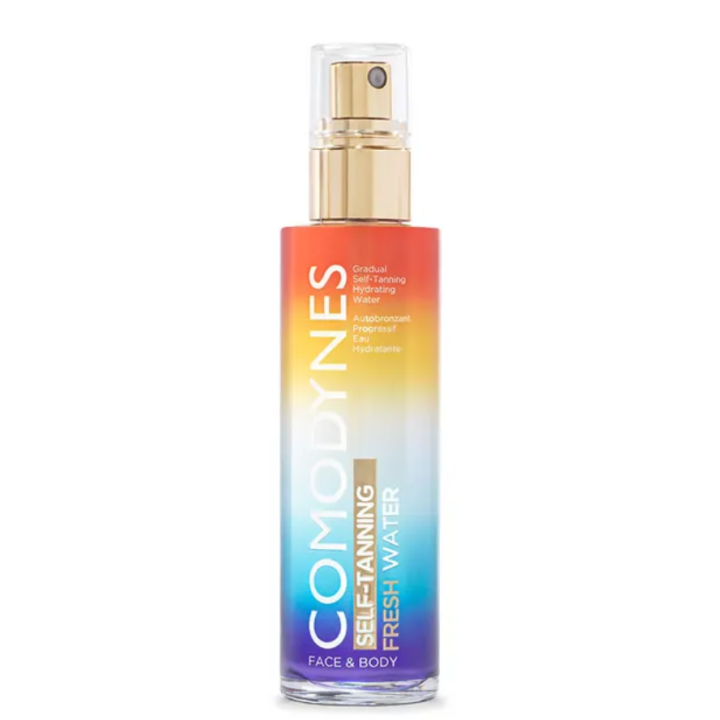 Eau fraîche autobronzante hâle progressif Comodynes - spray de 100ml