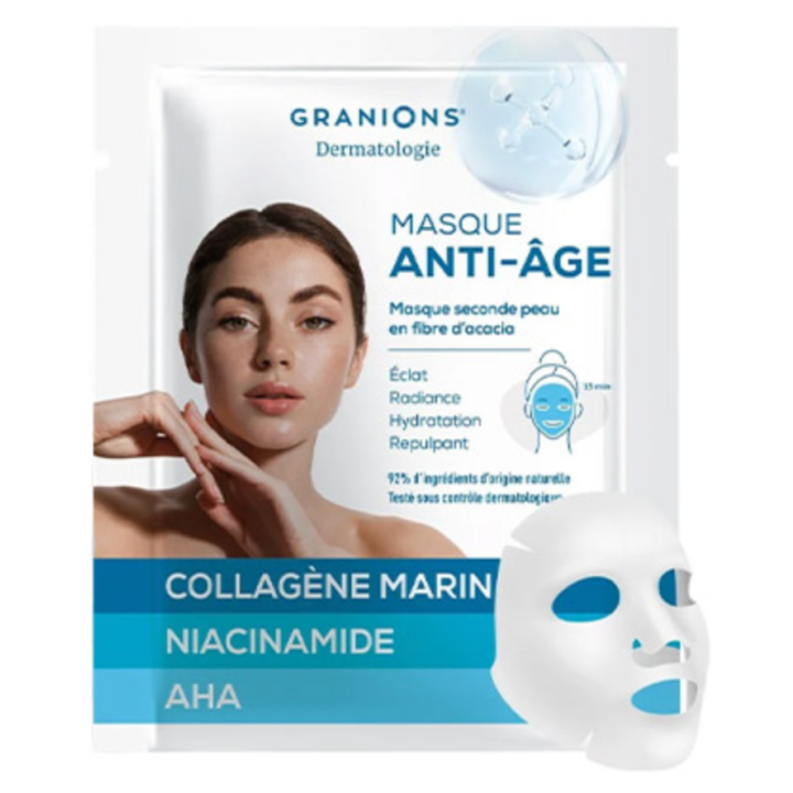 Masque anti-âge seconde peau Granions - un masque 