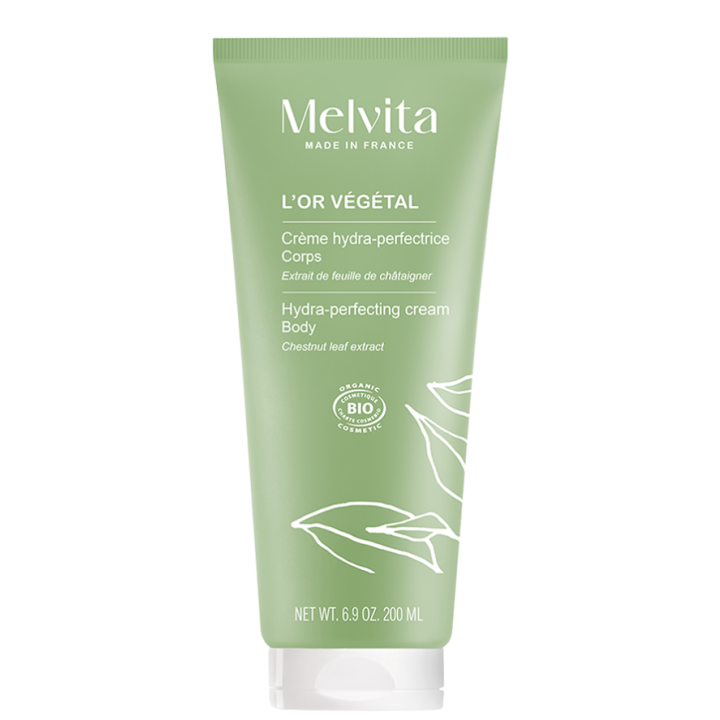 L'or végétal crème hydra-perfectrice corps Melvita - tube de 200ml