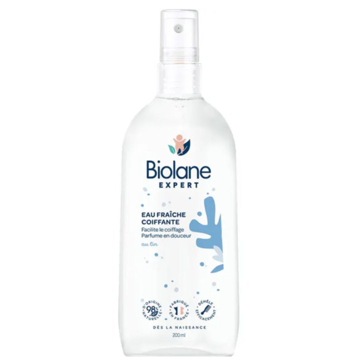 Eau fraîche coiffante Biolane - spray de 200ml