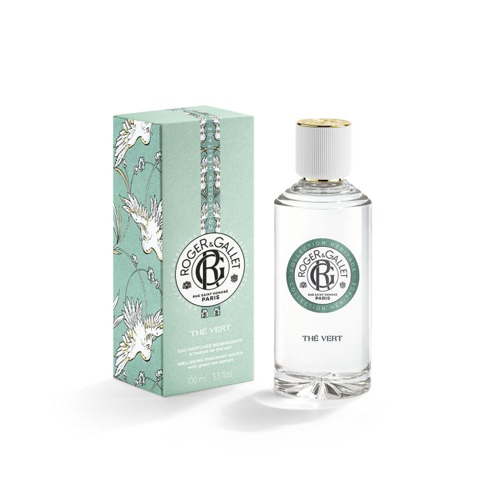 Eau parfumée bienfaisante Thé vert Roger & Gallet - flacon de 100 ml