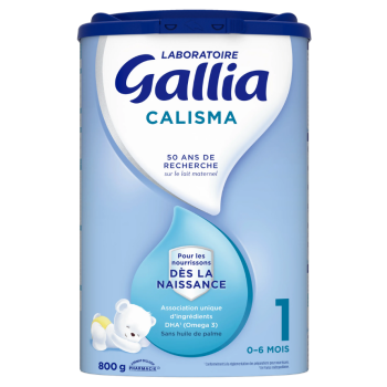 Calisma Lait premier âge dès la naissance système immunitaire Gallia - pot de 800g