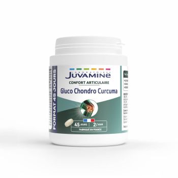 Juvamine curcuma chondroïtine glucosamine - boite de 90 comprimés