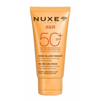 Crème solaire visage fondante SPF50 Nuxe Sun - tube de 50ml
