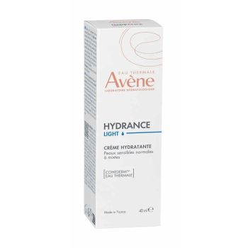 Hydrance light crème hydratante Avène - tube de 40ml