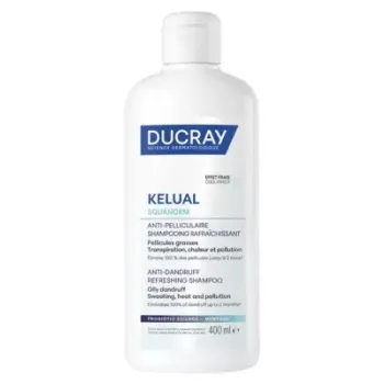 Kelual Squanorm shampooing anti-pelliculaire rafraîchissant Ducray - flacon de 400ml