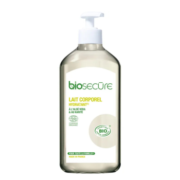 Lait corporel hydratant bio Bio Secure - flacon-pompe de 500ml