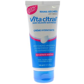 Crème hydratante mains sèches Vita Citral - tube de 100 ml
