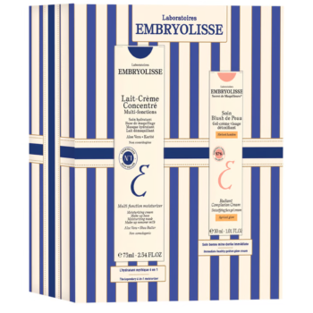 Coffret lait crème concentré et soin blush de peau Embryolisse - coffret de 2 produits