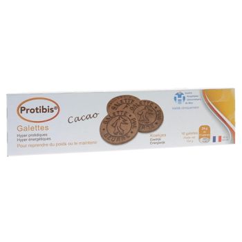 Protibis Galettes cacao HP/HC Nestlé Health Science - boîte de 16 galettes