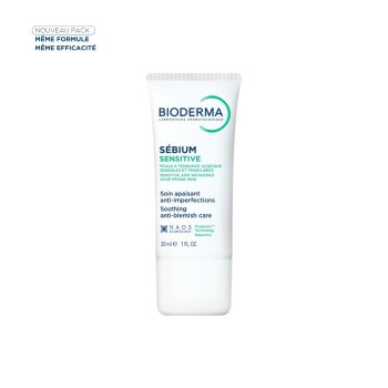 Sébium sensitive soin apaisant anti-imperfections Bioderma - tube de 30 ml