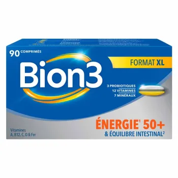 Bion 3 Energie 50+ - boîte de 90 comprimés