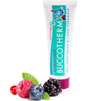 Dentifrice enfant +3 ans goût fruits rouges bio Buccotherm - tube de 50ml
