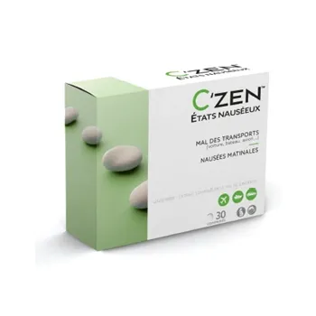 C'Zen Etats naus&eacute;eux Bausch lomb - boite de 30 comprim&eacute;s