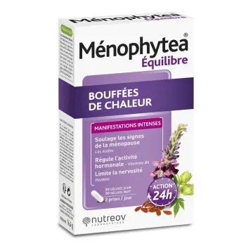 Ménophytea bouffées de chaleur Nutreov - boîte de 40 gélules 