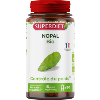 Nopal bio Super Diet - boite de 90 gélules