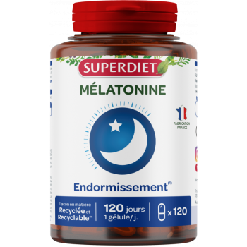 Mélatonine Super Diet - boite de 120 gélules