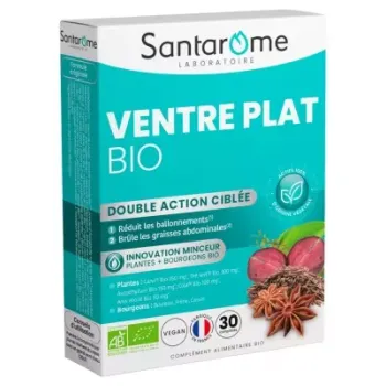 Ventre plat bio Santarome - boite de 30 comprimés