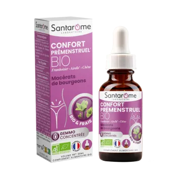 Confort prémenstruel macérats de bourgeons Santarome - flacon de 30ml
