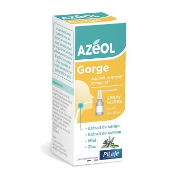Azéol spray gorge Pileje - spray de 15ml