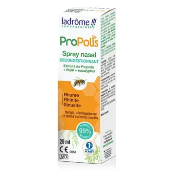 Propolis spray nasal décongestionnant Ladrôme - spray de 20ml
