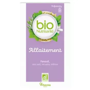 Infusion Allaitement Fenouil Bio Nutrisanté - 20 sachets