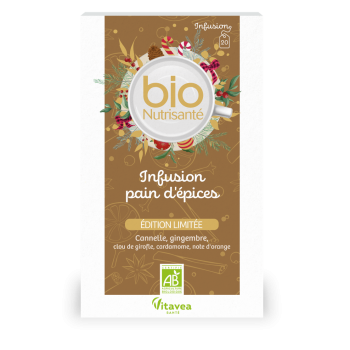 Infusion pain d'épices Vitavea - boite de 20 sachets