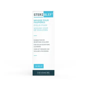 Steriblef mousse pour paupières Densmore - spray de 50ml