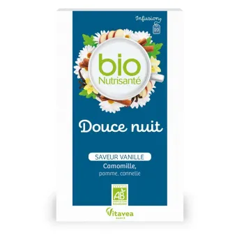 Infusion douce nuit Nutrisanté - boite de 20 sachets