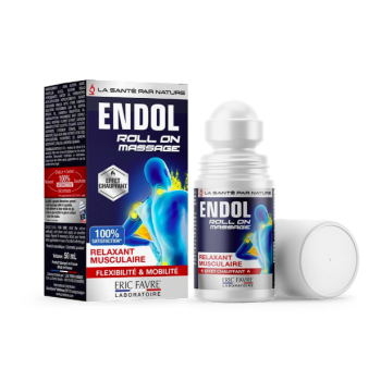 Endol roll-on massage effet chaud Eric Favre - roll-on de 50ml