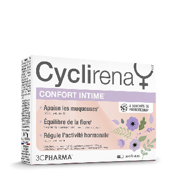 Cyclirena confort intime 3C Pharma - boite de 30 gélules