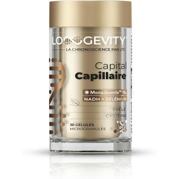 Longevity capital capillaire Les 3 Ch&ecirc;nes - pot de 30 g&eacute;lules 