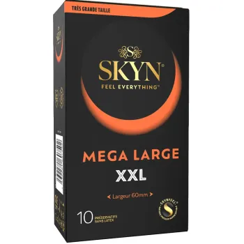 Skyn Mega Large XXL préservatifs sans latex Manix - boîte de 10 préservatifs