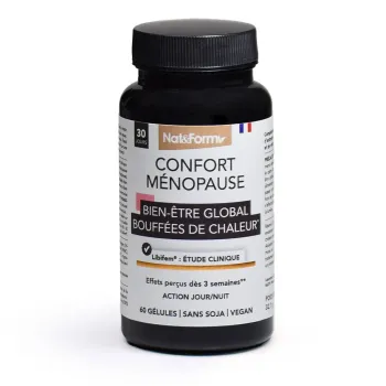 Confort ménopause Nat&Form - boîte de 60 gélules