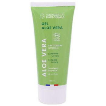 Gel Aloe Vera Bio Hydratant Apaisant Laboratoire Haut-Ségala - tube de 100 ml