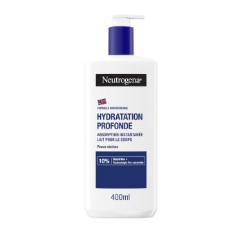 Hydratation Profonde Lait corps hydratant Neutrogena - flacon-pompe de 400 ml